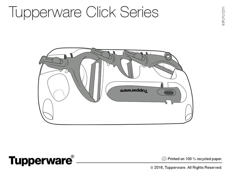 Tupperware Click Series User manual