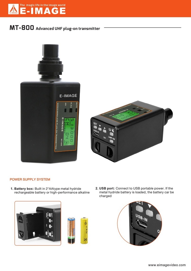 E-Image MT-800 user guide