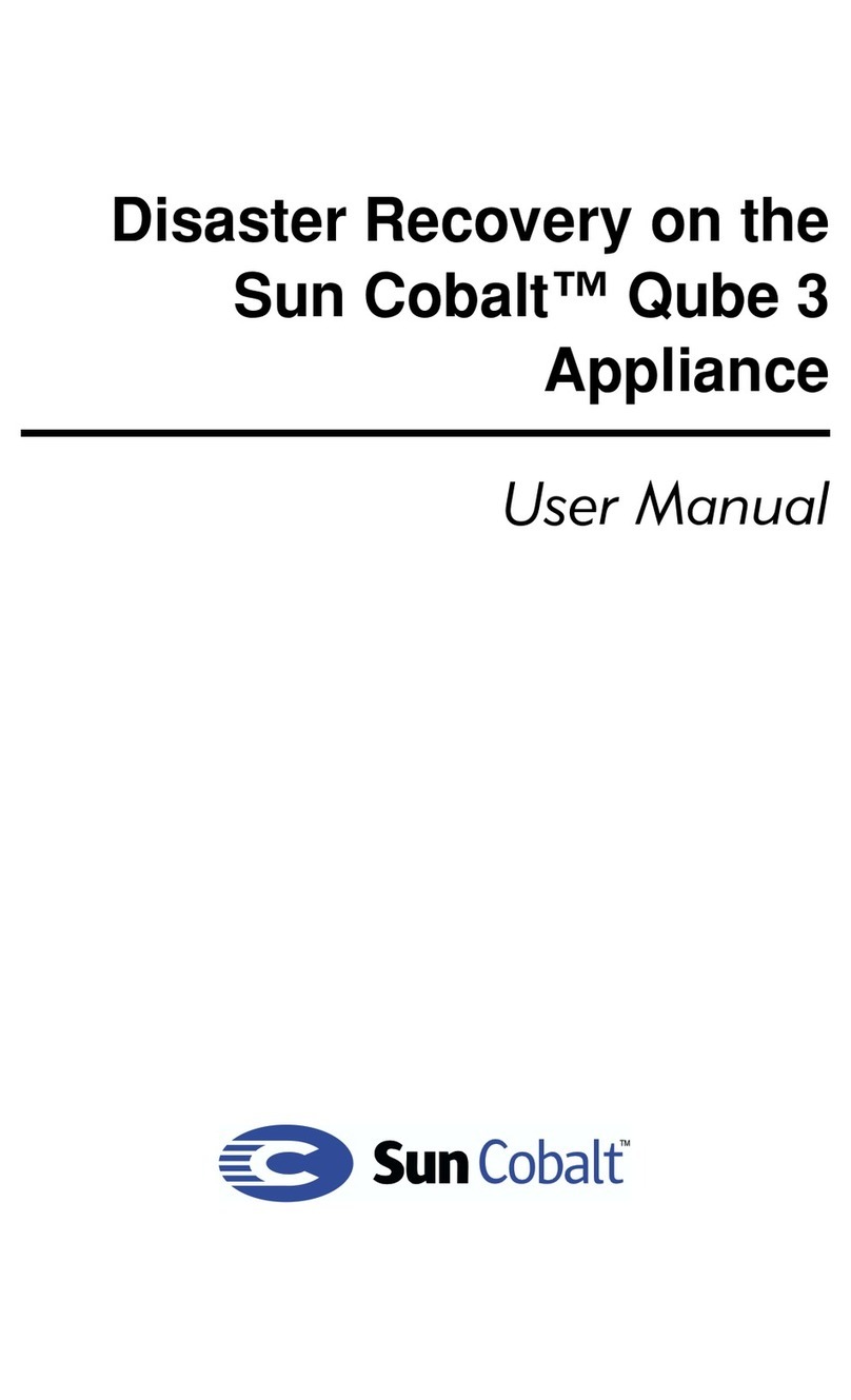 Sun Cobalt Qube 3 user manual