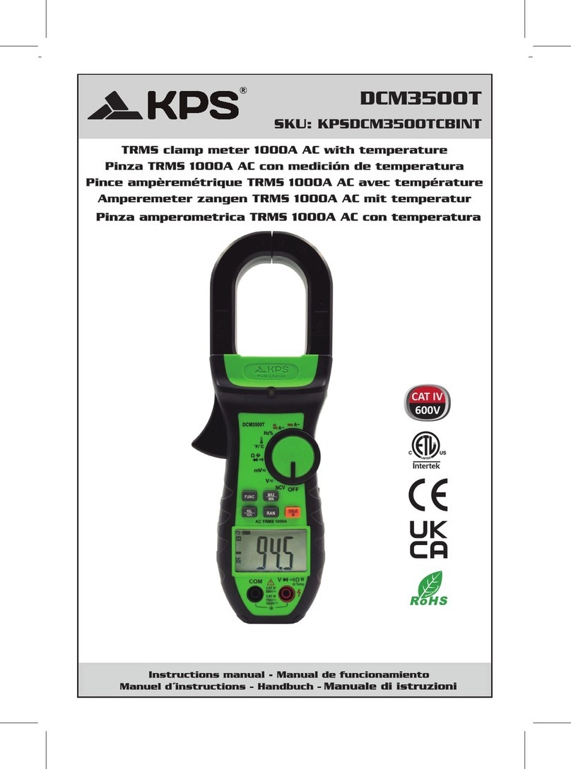 KPS DCM3500T User manual