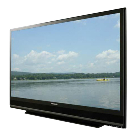 Panasonic PT-56LCX70 - 56" Rear Projection TV User manual