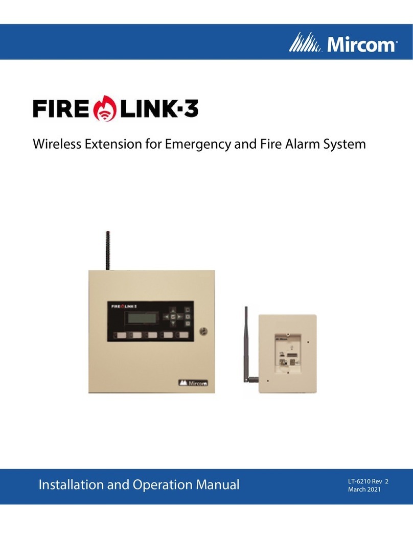 Microm Fire-Link 3 Installation and operation manual