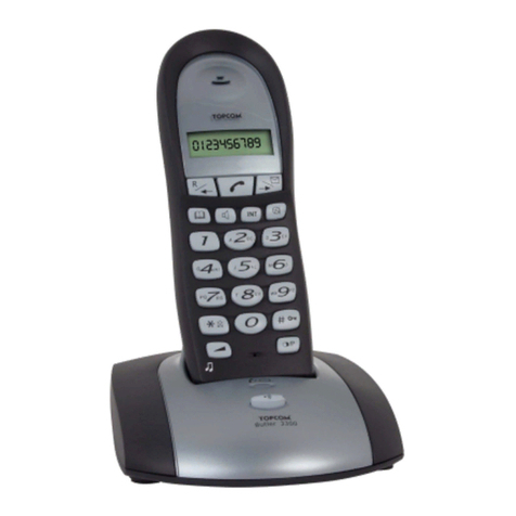 Topcom BUTLER 3300 User manual