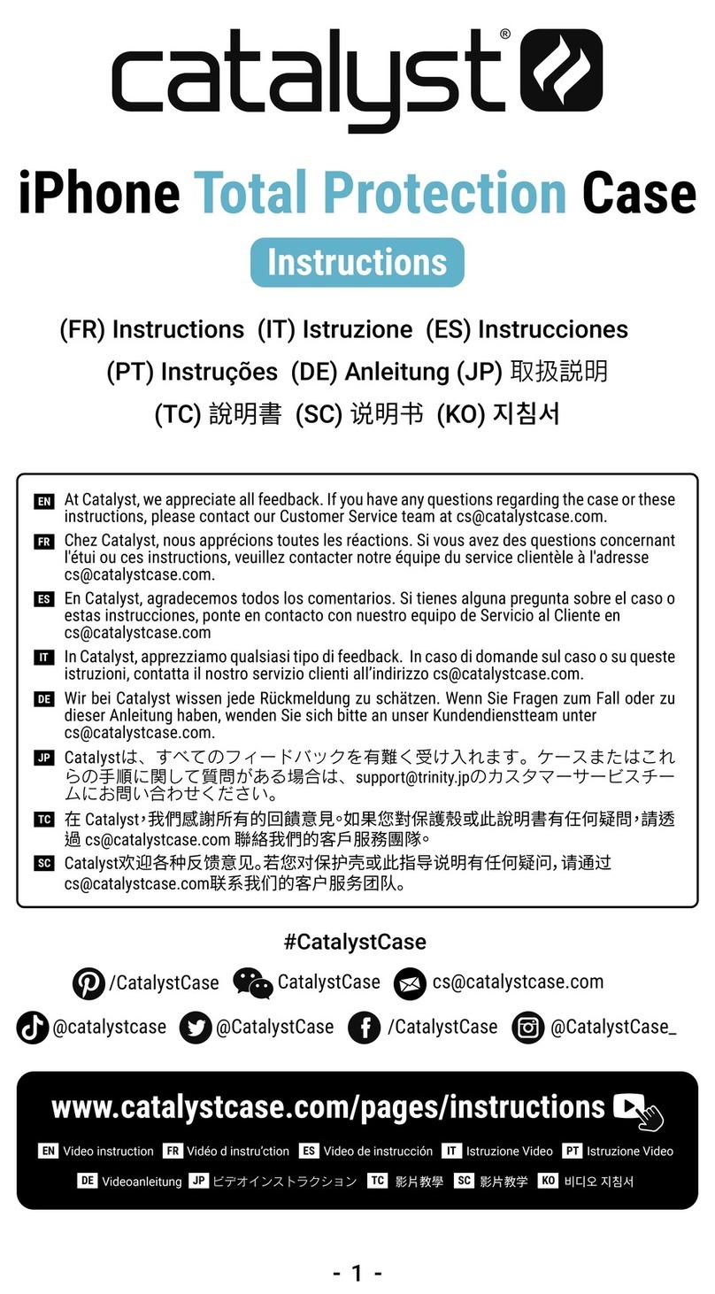 Catalyst Total Protection Series User manual