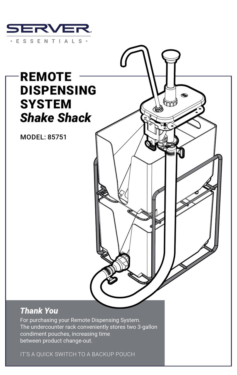 Server Shake Shack 85751 User manual Server Shake Shack 85751 User manual