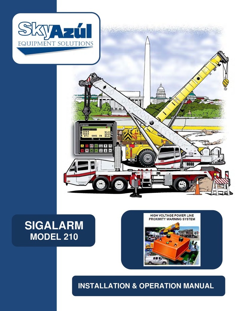 SkyAzúl 210 Installation & operation manual SkyAzúl 210 Installation & operation manual