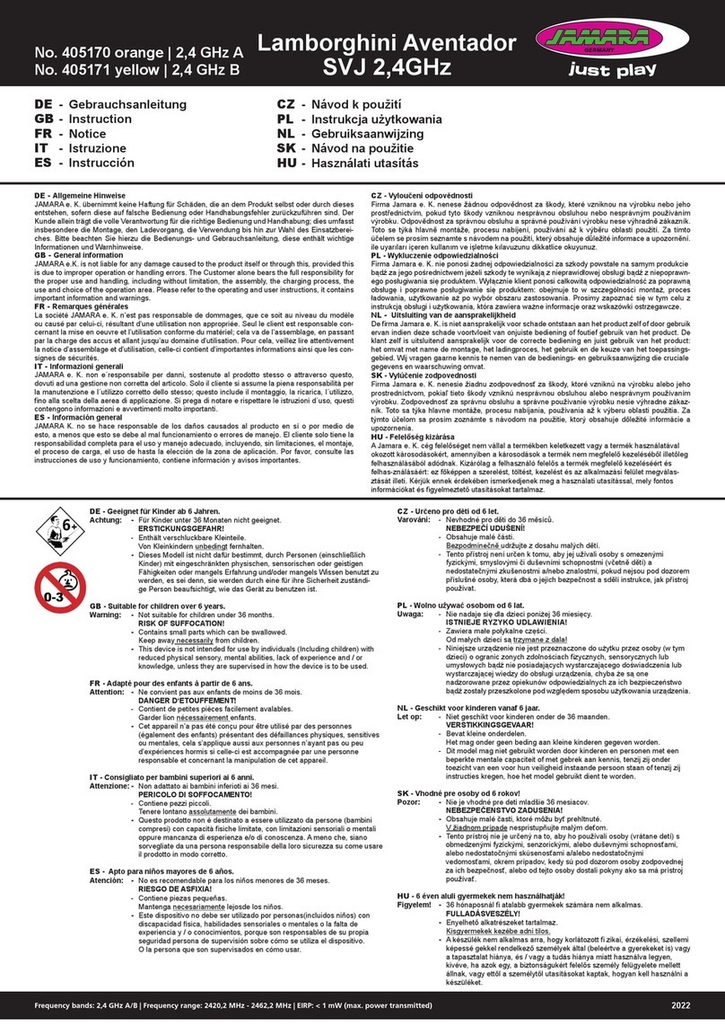 Jamara 405170 User manual