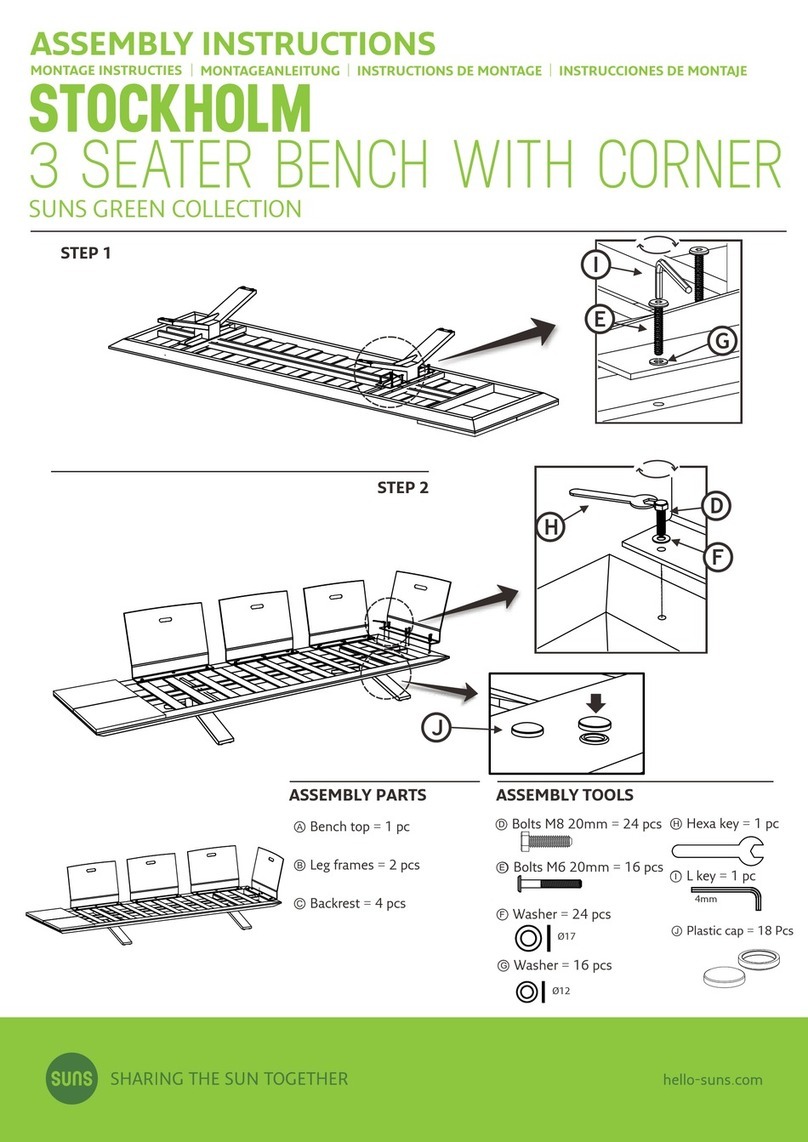 SUNS GREEN STOCKHOLM User manual