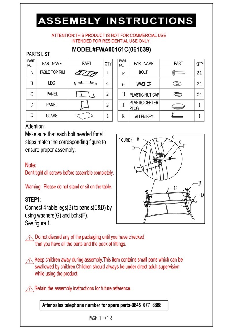 Argos FWA00161C User manual Argos FWA00161C User manual