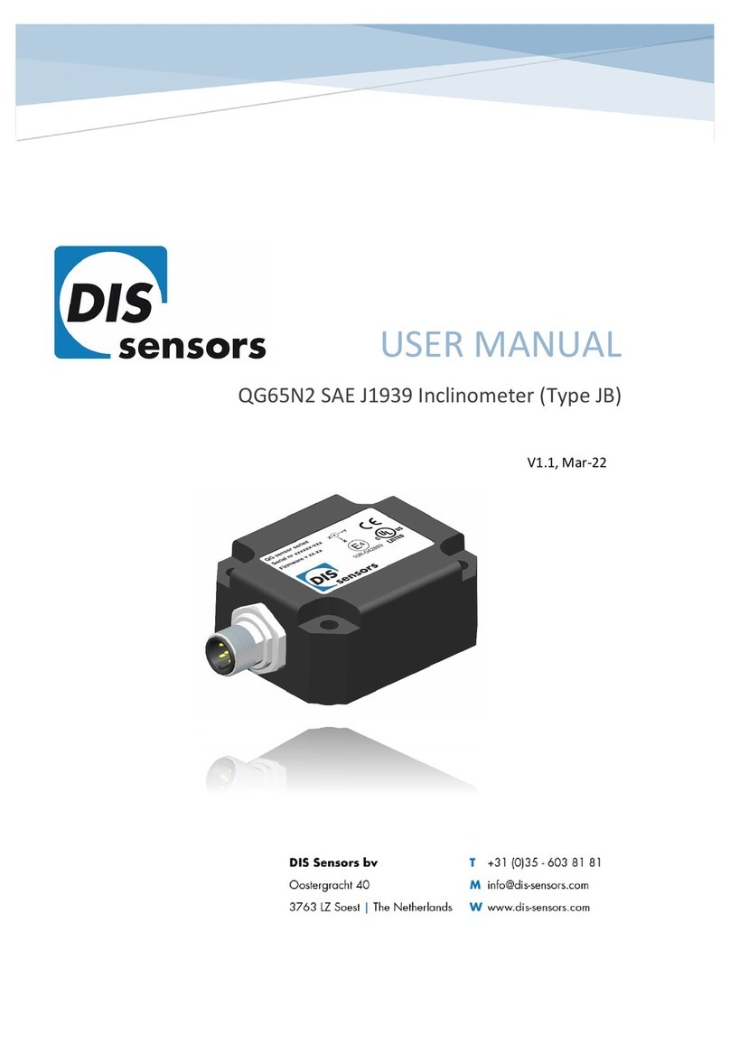 DIS Sensors QG65N2 Series user manual