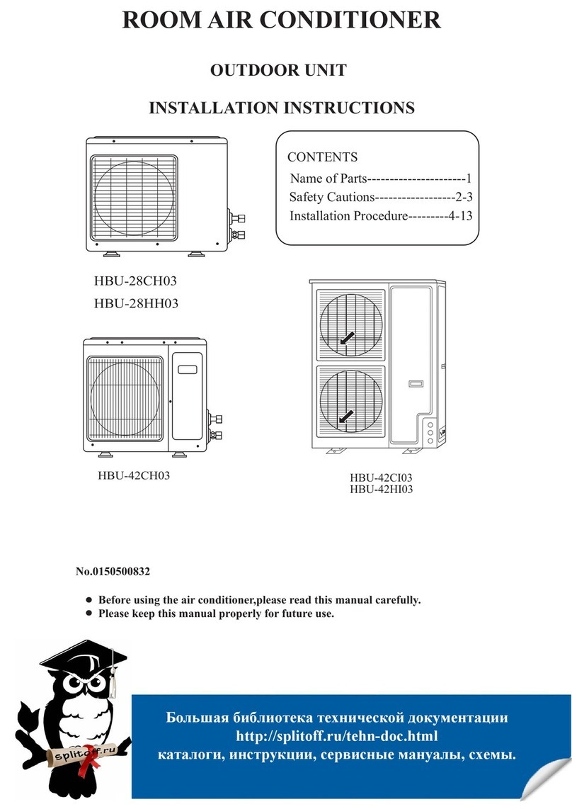 Haier HBU-28CH03 User manual