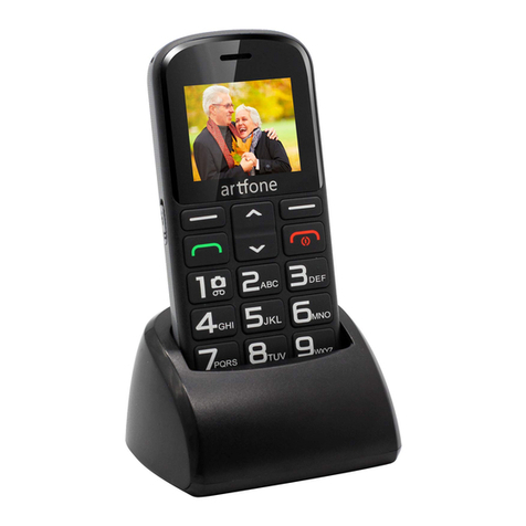 Artfone CS182 Senior User manual