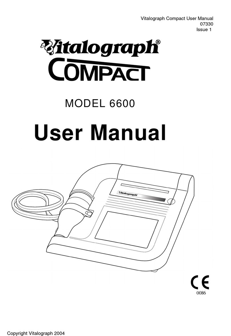 Vitalograph COMPACT 6600 user manual Vitalograph COMPACT 6600 user manual