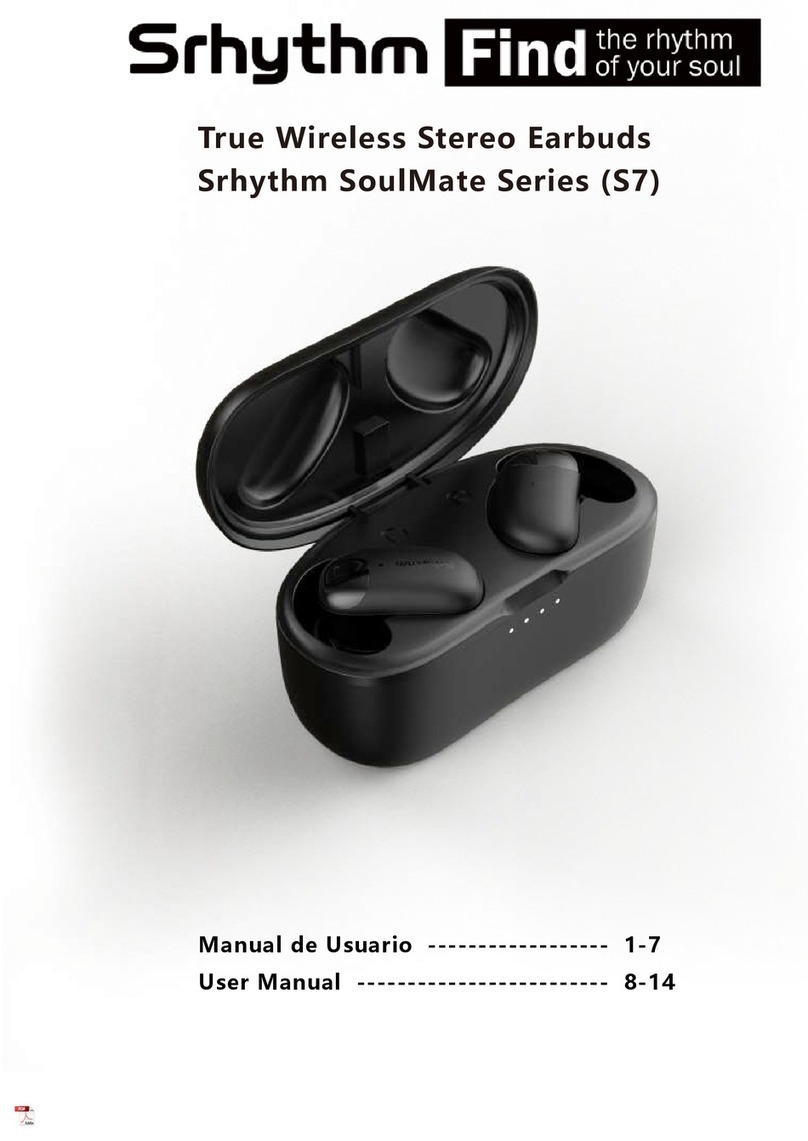 Srhythm Soulmate Series User manual Srhythm Soulmate Series User manual