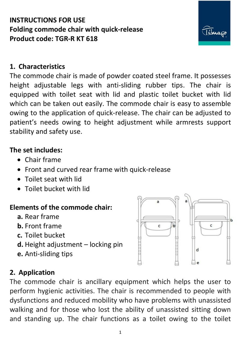 Timago TGR-R KT 618 User manual