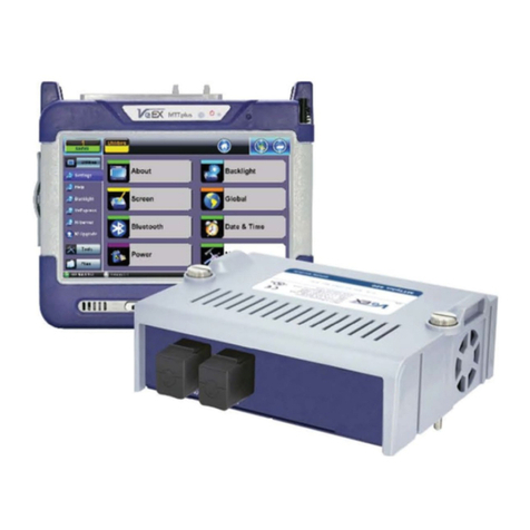 VeEX MTTplus-420 user manual