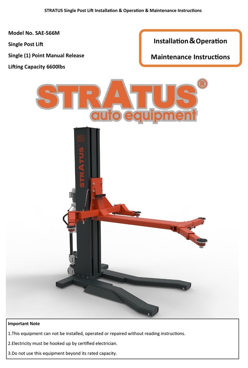 Stratus SAE-S66M User manual