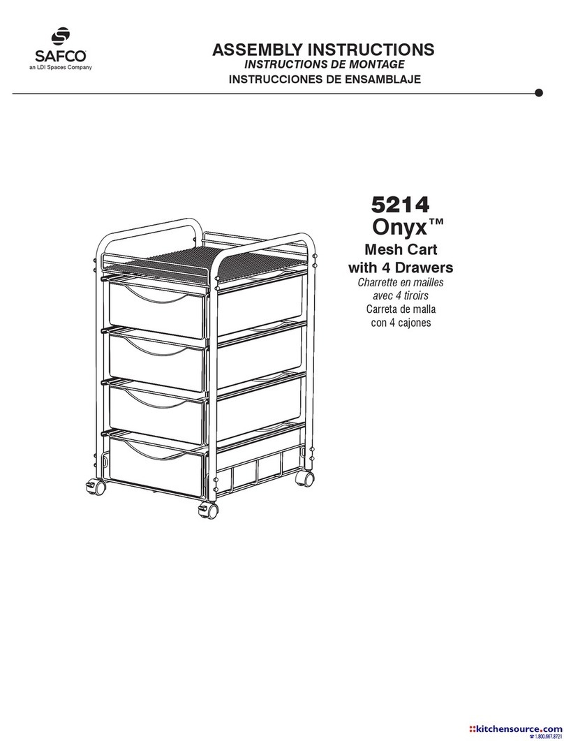 LDI Spaces SAFCO Onyx 5214 User manual LDI Spaces SAFCO Onyx 5214 User manual