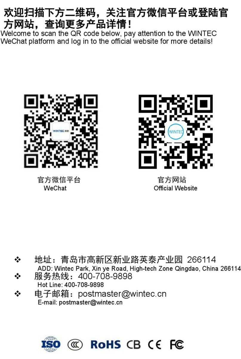 Wintec SelfPOS86 User manual