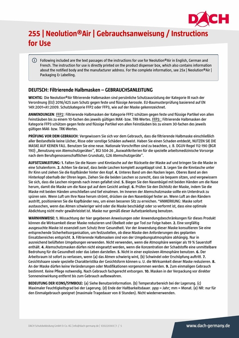 DACH Neolution Air 255 Instructions for use