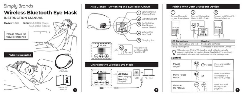 Simply Brands Y-220 instruction manual
