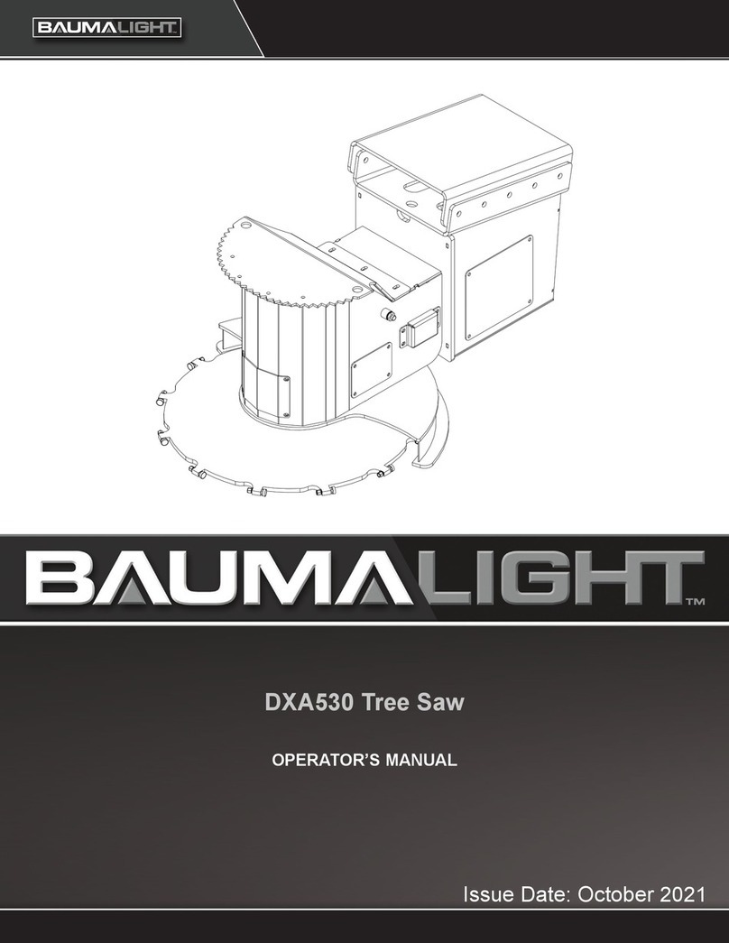 Baumalight DXA530 Operator's manual