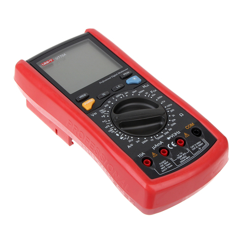 Unit UT70A User manual