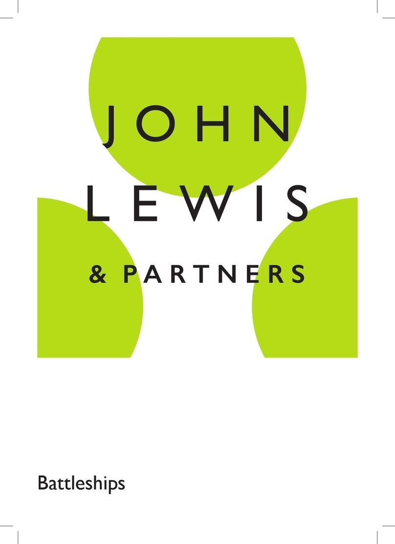 John Lewis Battleships quick start guide