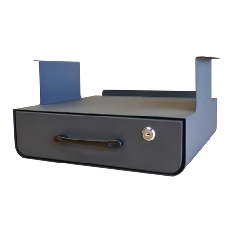 UpDown Desk Metal Drawer User manual