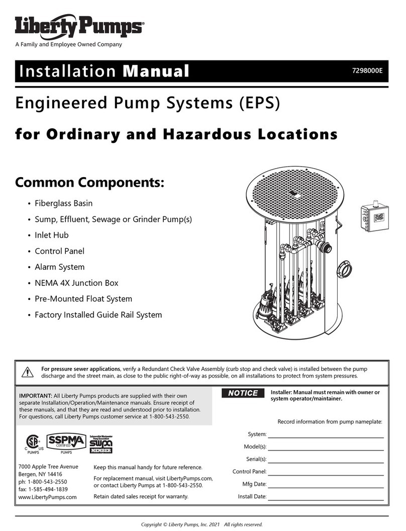 Liberty Pumps EPS installation manual
