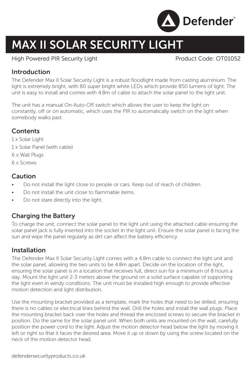 Defender MAX II quick start guide
