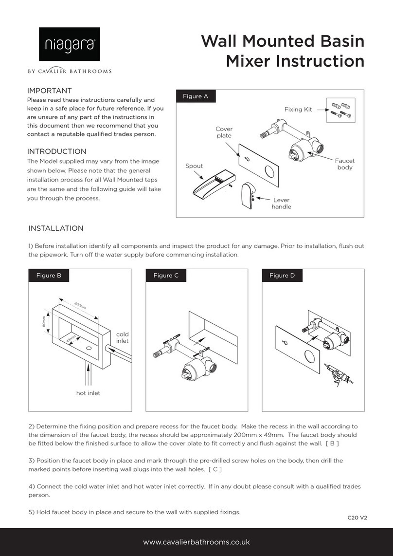 Cavalier niagara instructions