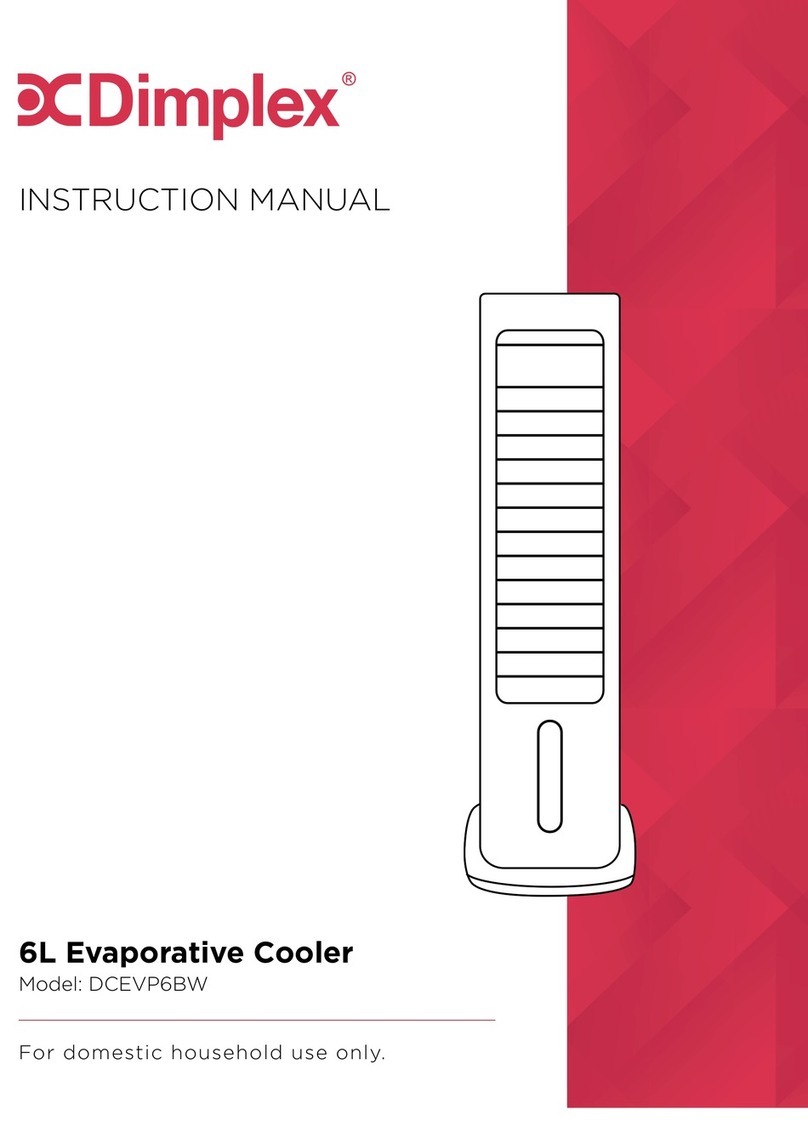 Dimplex DCEVP6BW User manual Dimplex DCEVP6BW User manual