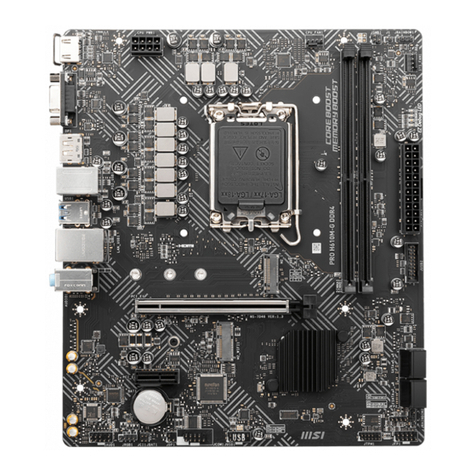 MSI PRO H610M-G DDR4 user guide