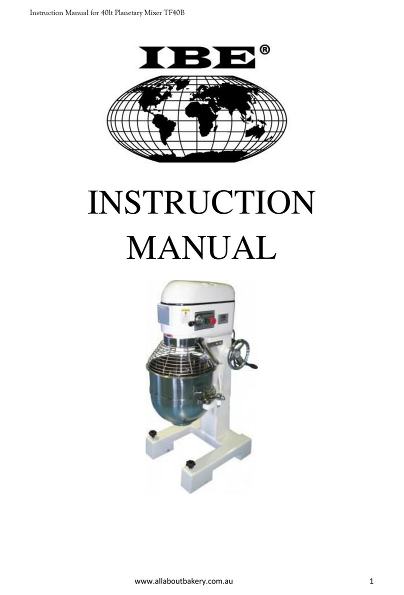 IBE TF40B-HP User manual