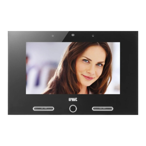 urmet domus IPerCom VOG 7 1761 Series Installation and operation manual