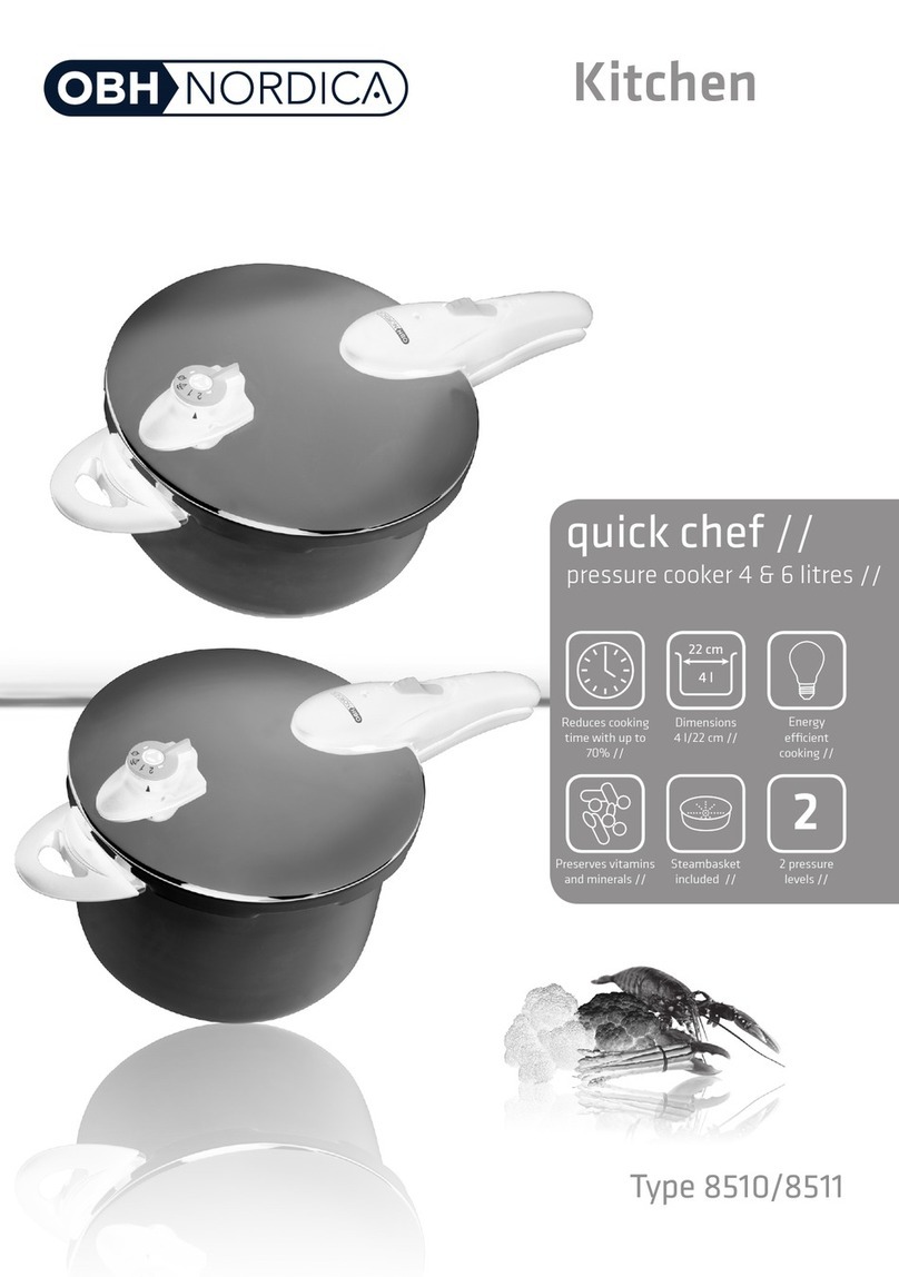 OBH Nordica quick chef 8510 manual