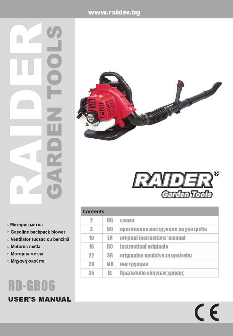 Raider GARDEN TOOLS RD-GB06 user manual