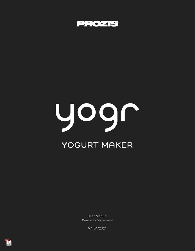 PROZIS yogr user manual