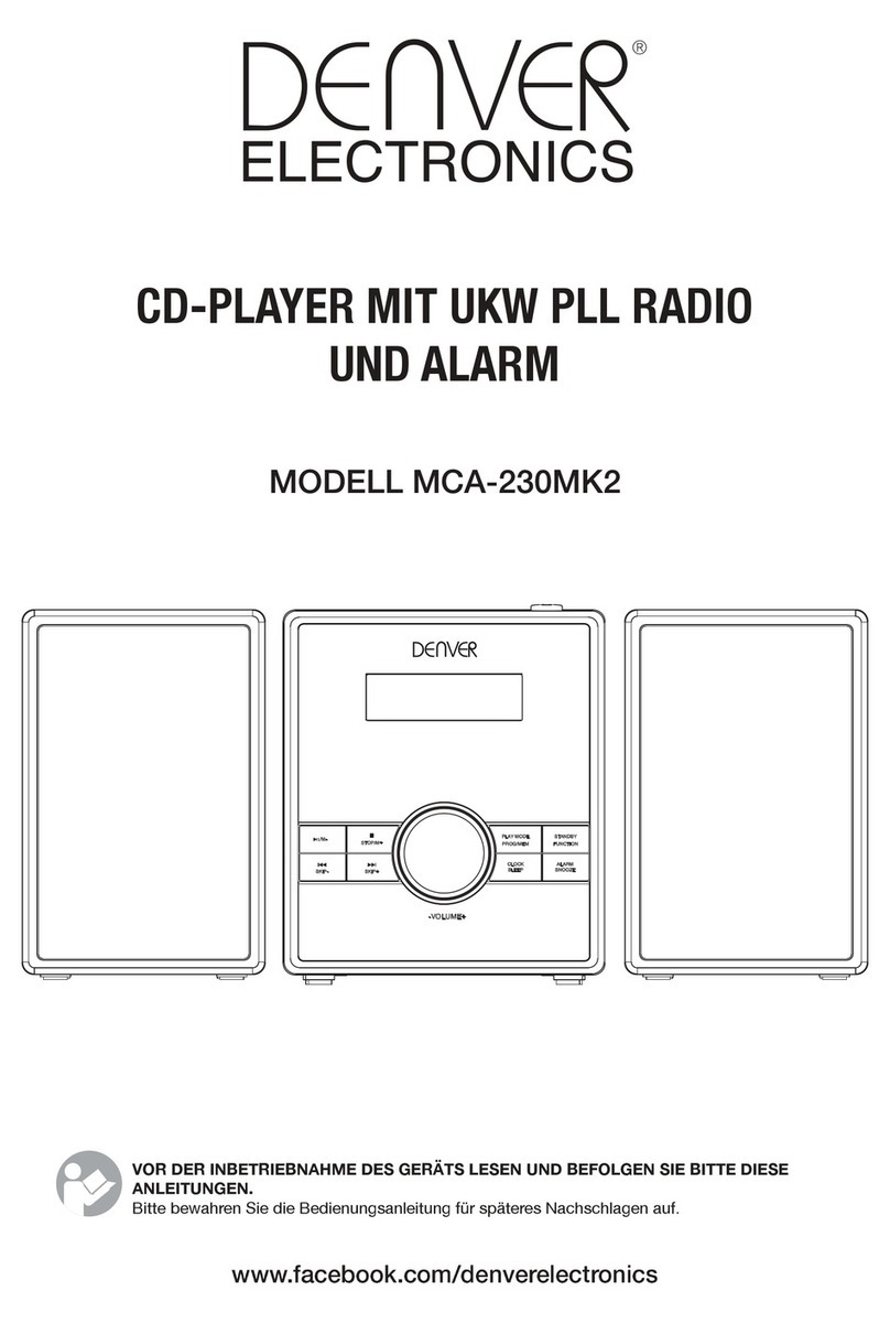 Denver MCA-230M K2 manual