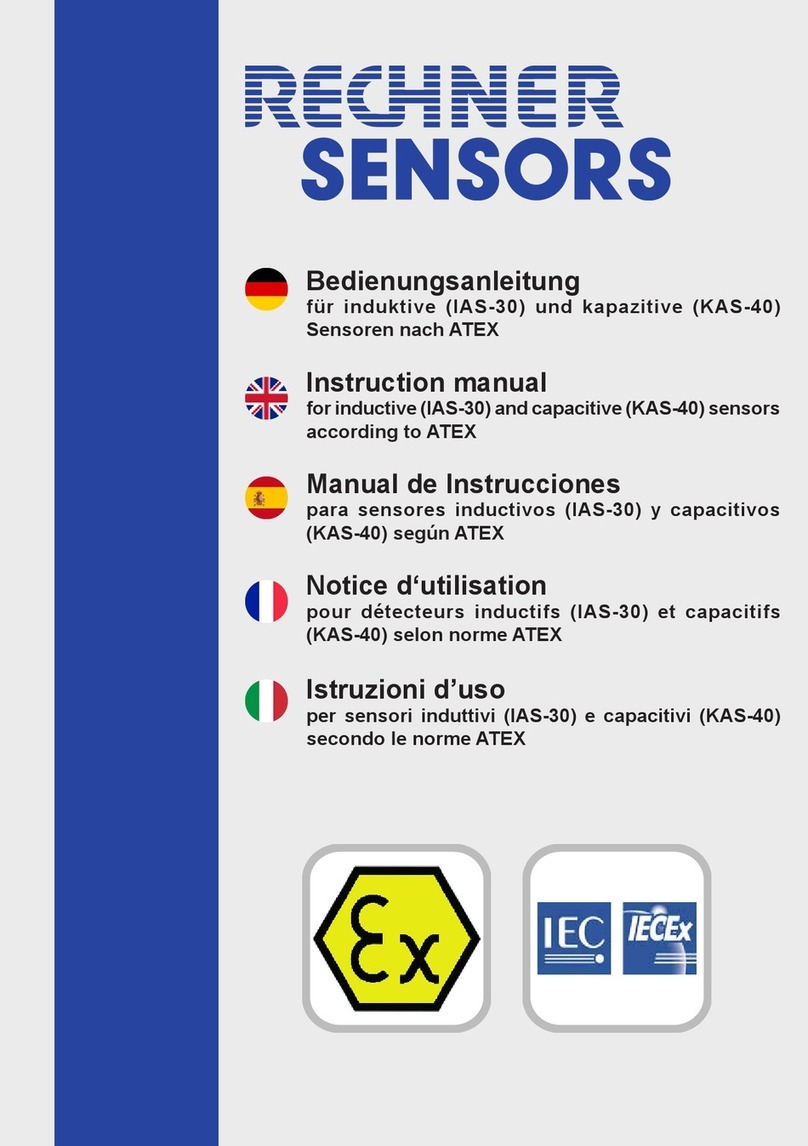 Rechner Sensors IAS-30 Series User manual