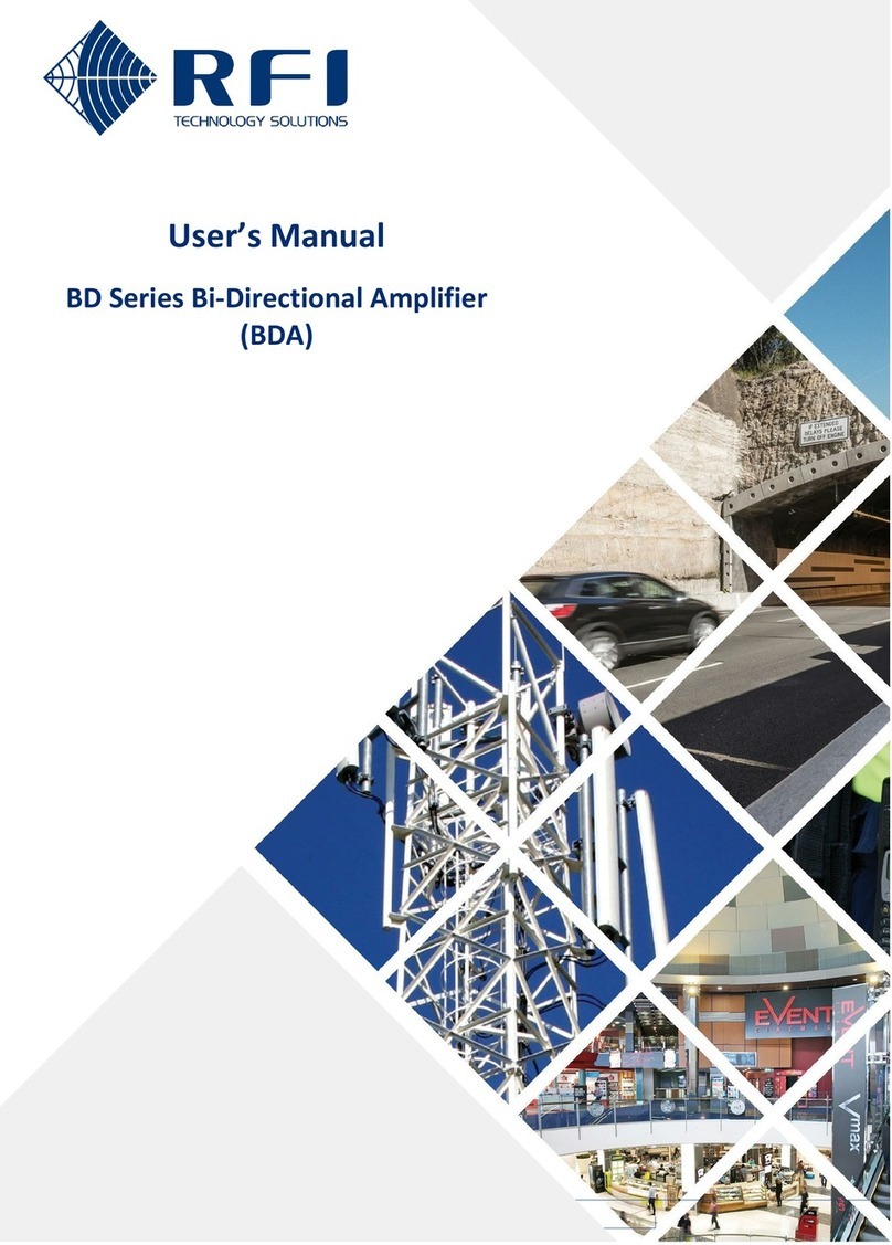 RFI BD Series user manual