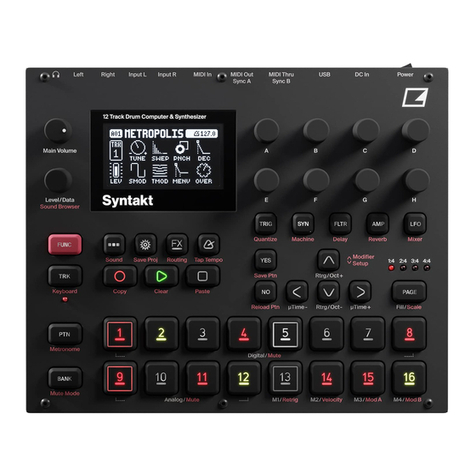 Elektron Syntakt User manual