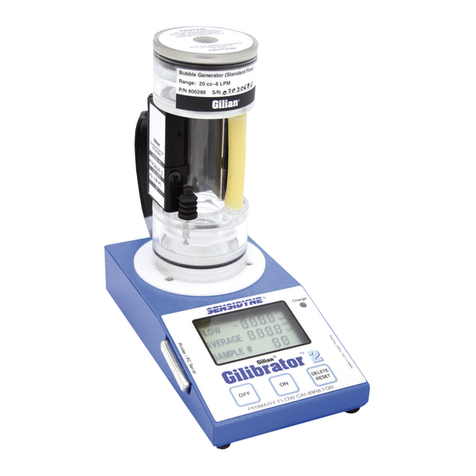 Sensidyne gilian gilibrator 2 Operation & service manual