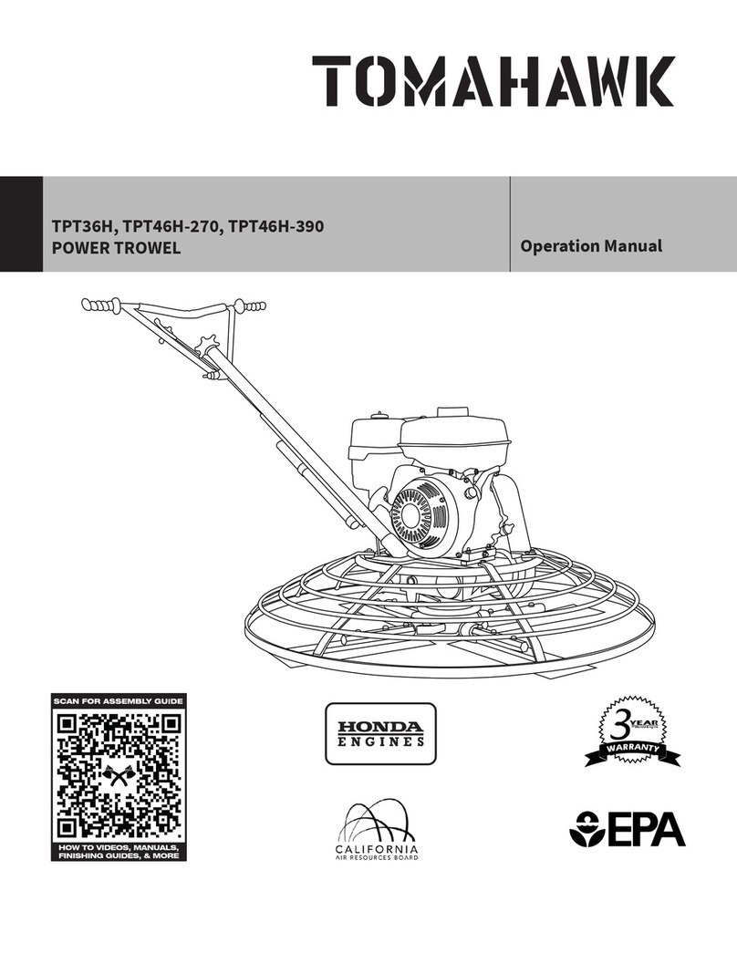 Tomahawk TPT36H Operation manual