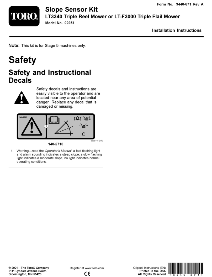 Toro 02951 installation instructions