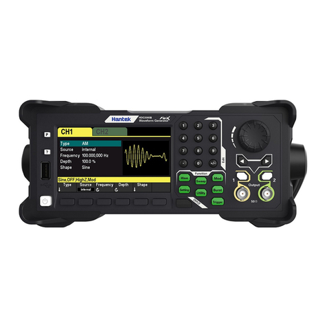 Hantek HDG3012B User manual