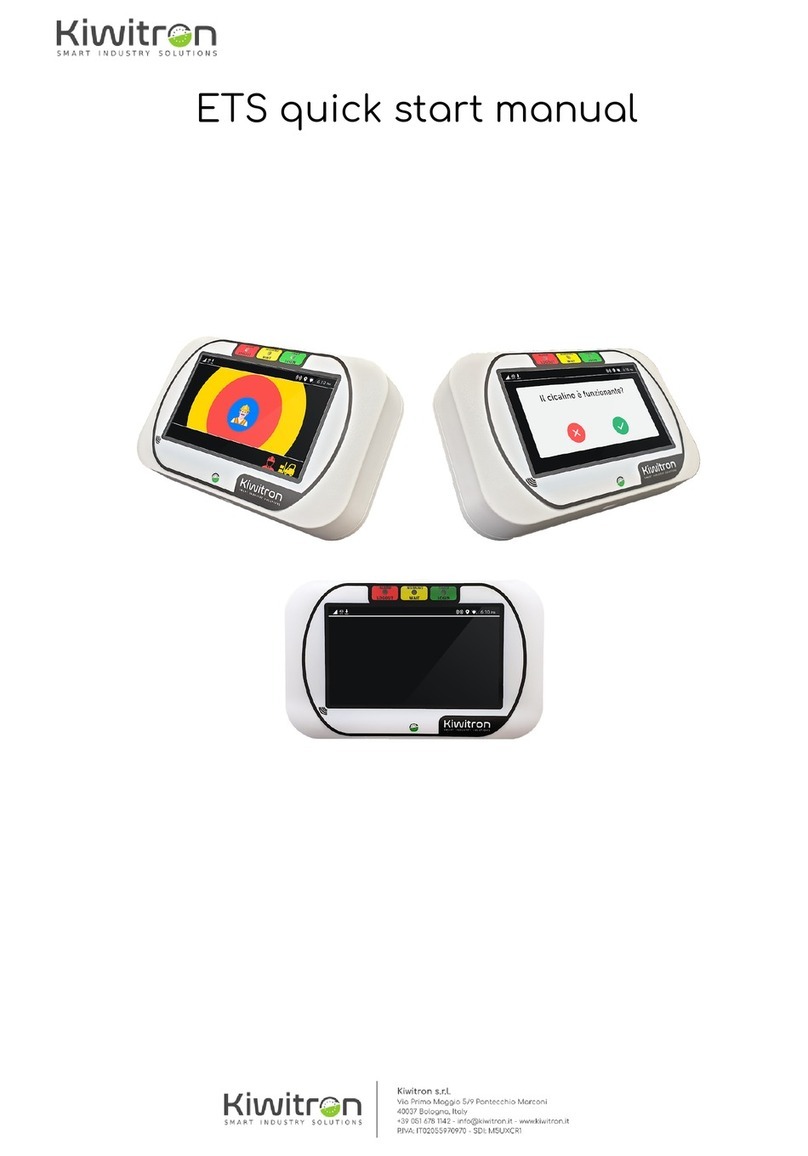 Kiwitron ETS Quick start manual