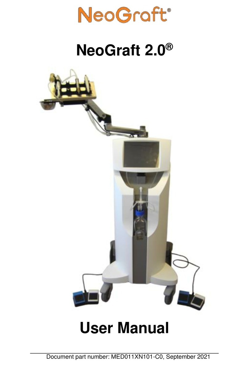 VENUS CONCEPT NeoGraft 2.0 user manual