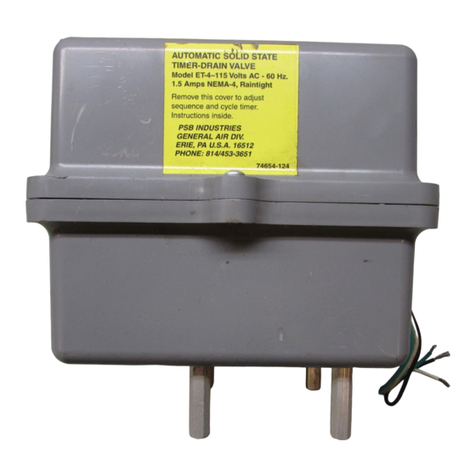 PSB ET-4 NEMA 4 instruction sheet